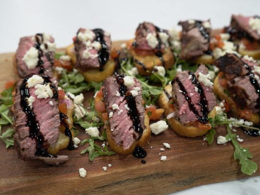 Steak Crostini Filet Mignon