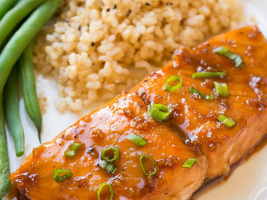 Maple-Glazed Salmon – Rastelli's