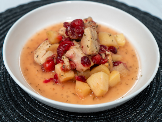Slow Cooker Cranberry Apple Chicken