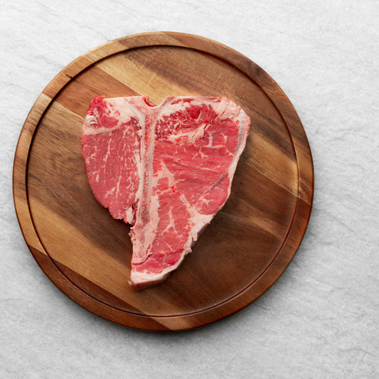 Black Angus Porterhouse Steak - (1) 20 oz.