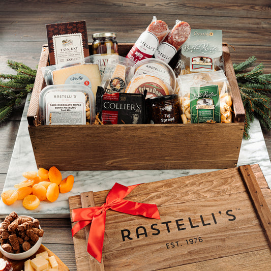 Meat & Cheese Gift Crate