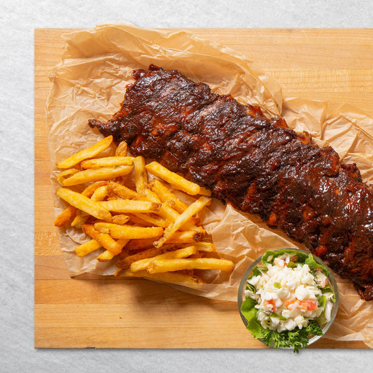 Bone-In Baby Back Ribs in Sauce (Pre-Cooked) - 2lbs