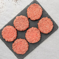 Wagyu Beef Butcher Burgers - (6) 5.3 oz. burgers