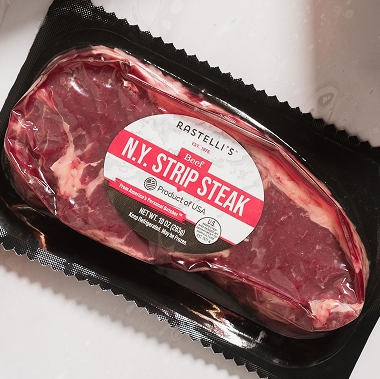 portioned cut steaks