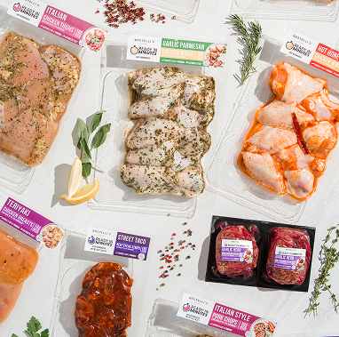 Ready in minutes product selection