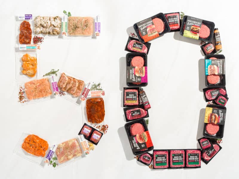 50th Anniversary Layout of products