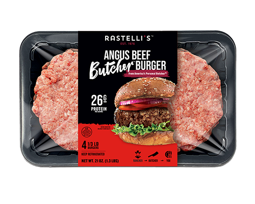 Butcher Burger 4 Ct Tray
