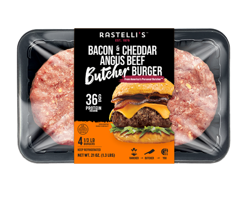 Butcher Burger Beef and Cheddar Pack