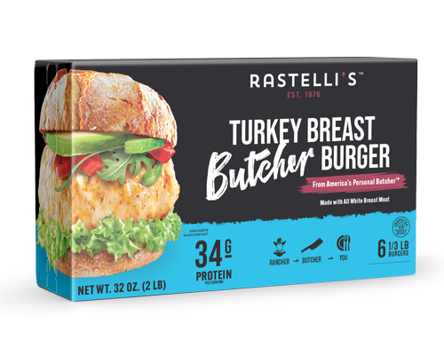 Butcher Burger Turkey Packaging